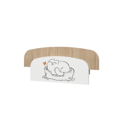 Защитный бортик для кровати Кот