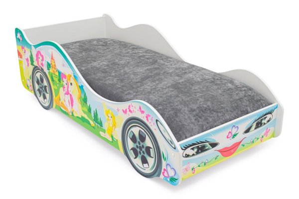Детская кровать-машина Принцесса