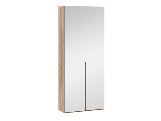 Шкаф для одежды 366 с зеркальными дверями Порто СМ-393.07.224