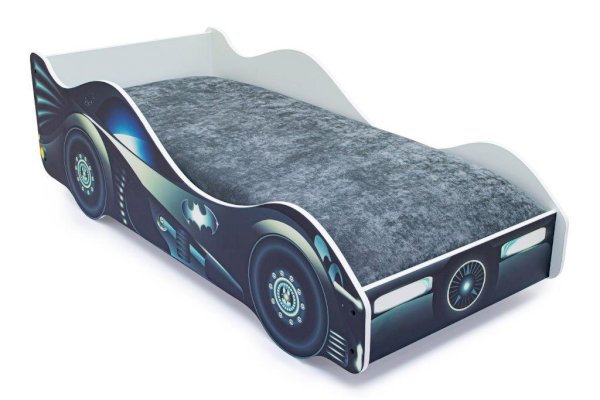 Детская кровать-машина Бэтмобиль