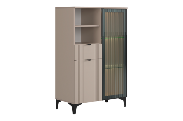 Комод Рич 2 со стеклом