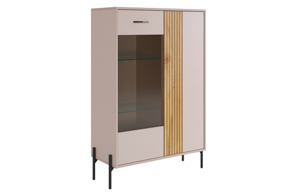 Комод Доминика со стеклом