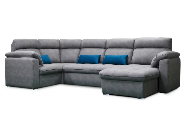 П-образный диван Ральф 1 с подушками