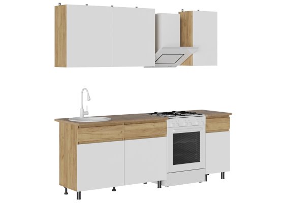 Кухонный гарнитур Квик-Степ 1,6