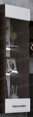 Шкаф навесной со стеклом мод.№19 Фиеста