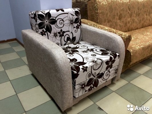 Кресло-кровать мешковина