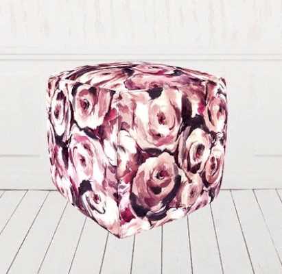 Пуфик-кубик Роузи 02