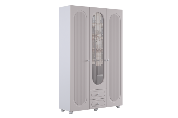 Трехдверный шкаф Милана