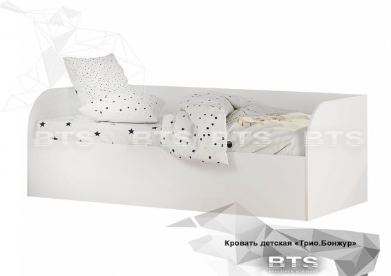 Кровать детская КРП-01 Трио-Бонжур