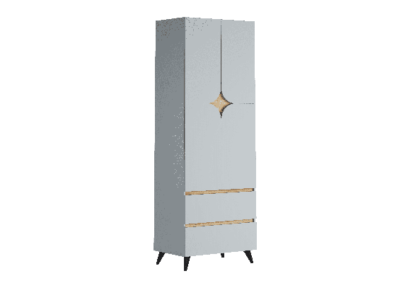 Шкаф двухдверный Монро ШК-002